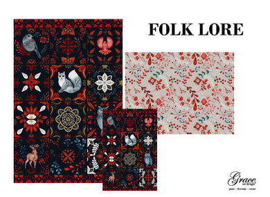 Folk Lore Decoupage Pack