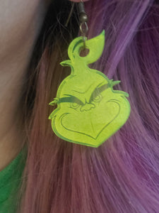 Grinch Earrings