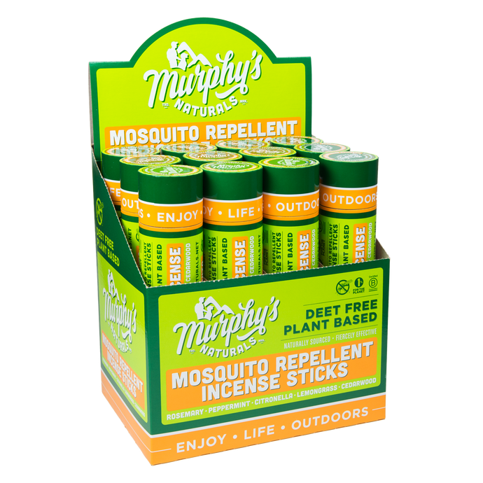 Mosquito Repellent Incense Sticks 12 ct in Table Top Display