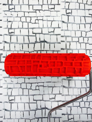 Cobblestone Art Roller with handle - 44 Marketplace