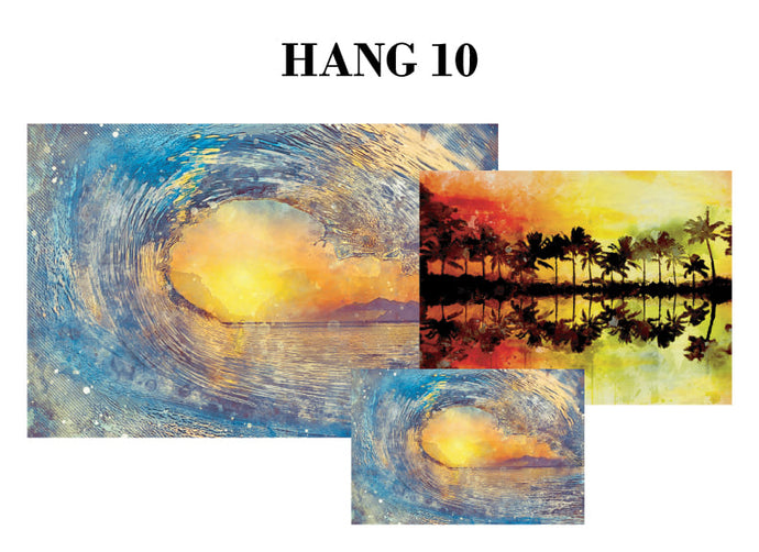 Hang 10 Decoupage Pack