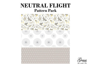 Neutral Flight Pattern Decoupage Pack