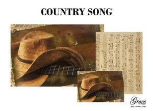 Country Song Decoupage Pack