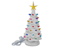 11" UNFINISHED Ceramic Christmas Tree Kit