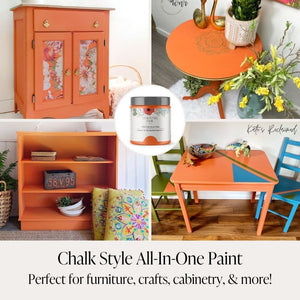 Country Chic All In One Decor Paint - 16 oz - Persimmon