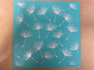 Thistles 8.5" x 8.5"