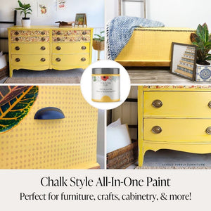 Country Chic All In One Decor Paint  Yellow Wellies
